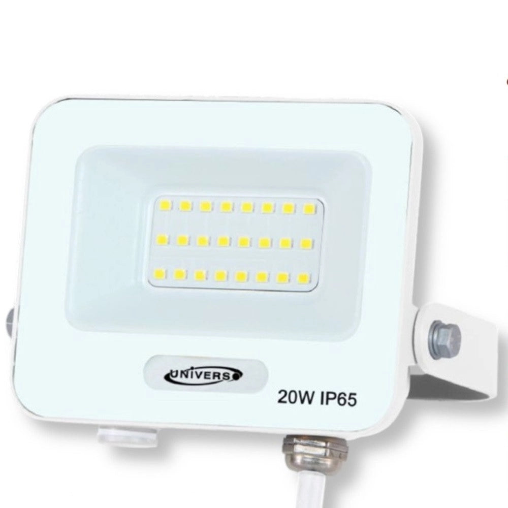 Trade Shop - Faro Proiettore Smd Led Floodlight 20 W Slim Ip65 Luce 3000k 4000k 6500k Ek05-20w -