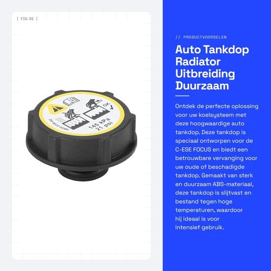 Sostituzione Cappuccio Serbatoio - Sistema di Raffreddamento - Alta Qualità ABS - Duraturo - Resistentente ai Solletici - Progetto Affidabile - Cappuccio del Serbatoio del Carburante 

Modello: 
Specifica tecnica: 
Codice prodotto: