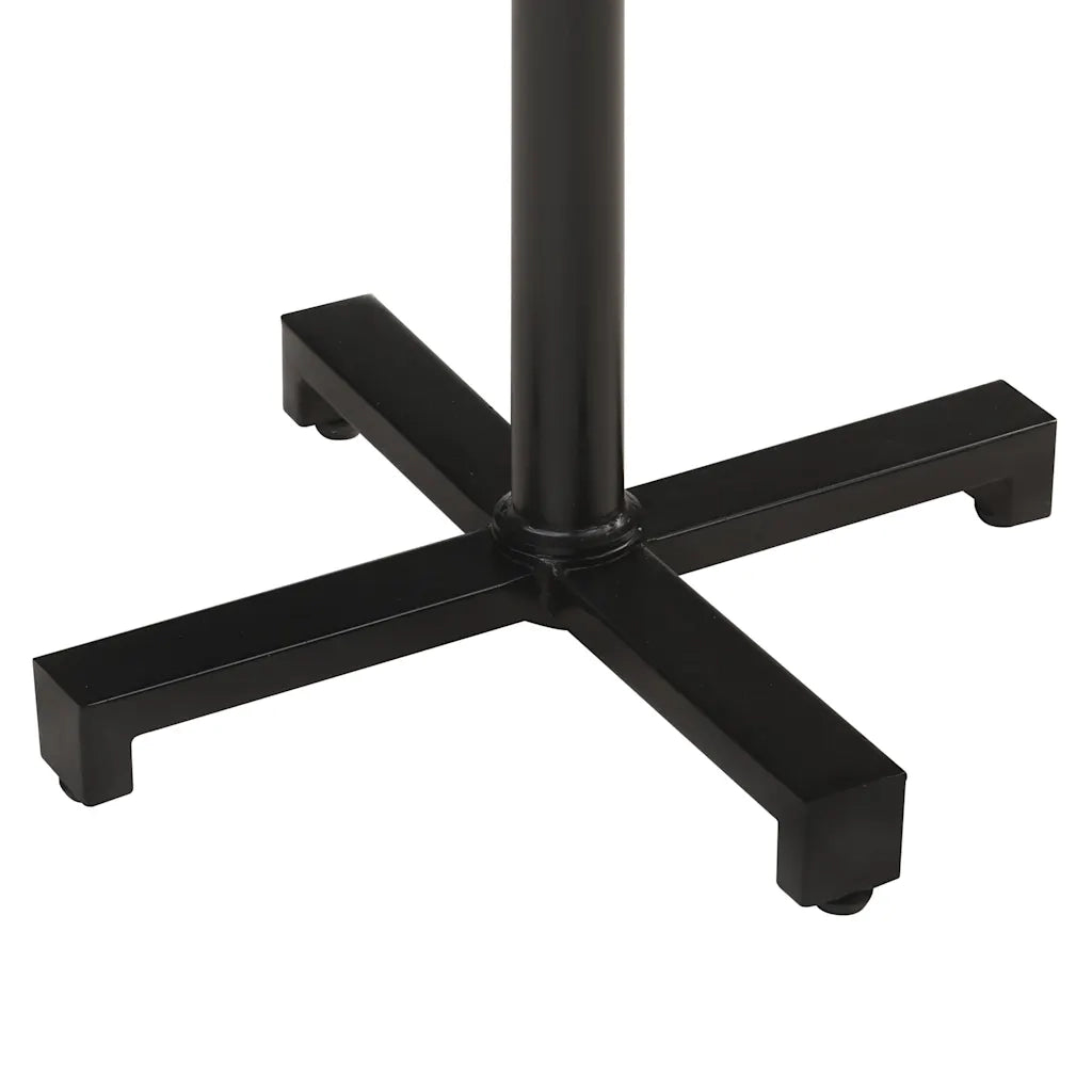 Tavolo da Bistrot Rotondo Ø50x75 cm Legno Massello di Recupero 320287