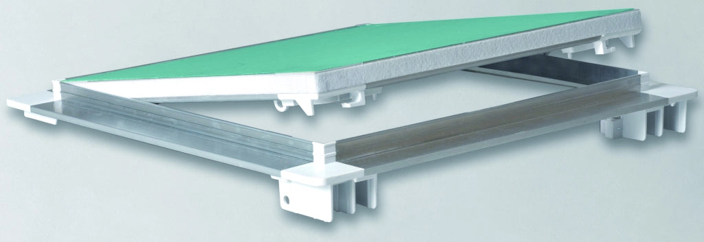 BOTOLA ISPEZIONE IN CARTONGESSO CON TELAIO ALLUMINIO DORIKA cm. 30x30 con guarnizione 2.00 pz