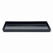 Teglia Rettangolare per Pinsa in Lamiera Ferro Blu 60 x 40 x 3 cm