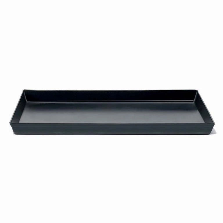 Teglia Rettangolare per Pinsa in Lamiera Ferro Blu 60 x 40 x 3 cm
