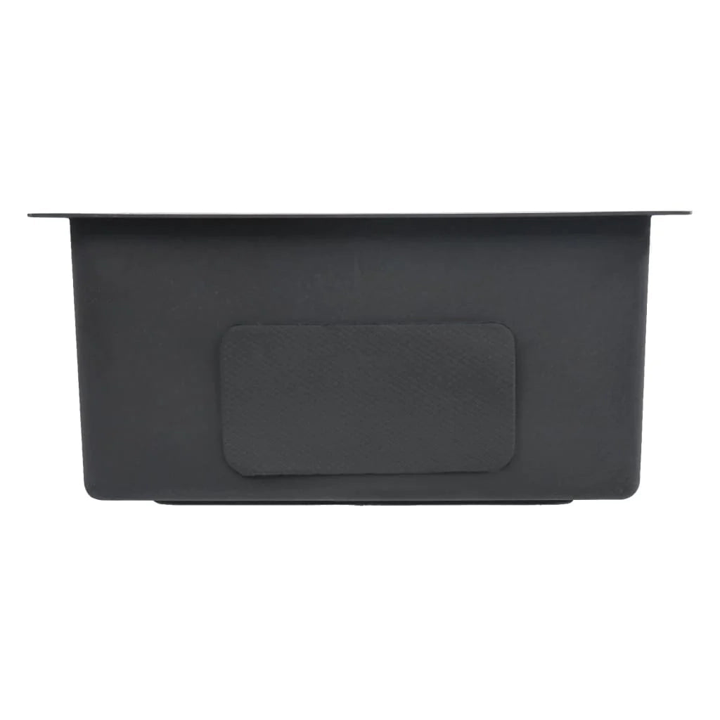 Lavello da cucina fatto a mano con filtro 44 ​​x 44 cm acciaio inox 02_0002362