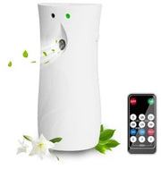 Diffusore di Aria Automatico - Montaggio a Parete o Libero - Comando a Distanza - Rinfrescante - Funzione Timer - 3 Modalità di Funzionamento