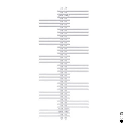 Termoarredo Zehnder Yucca bianco 134x50 cm