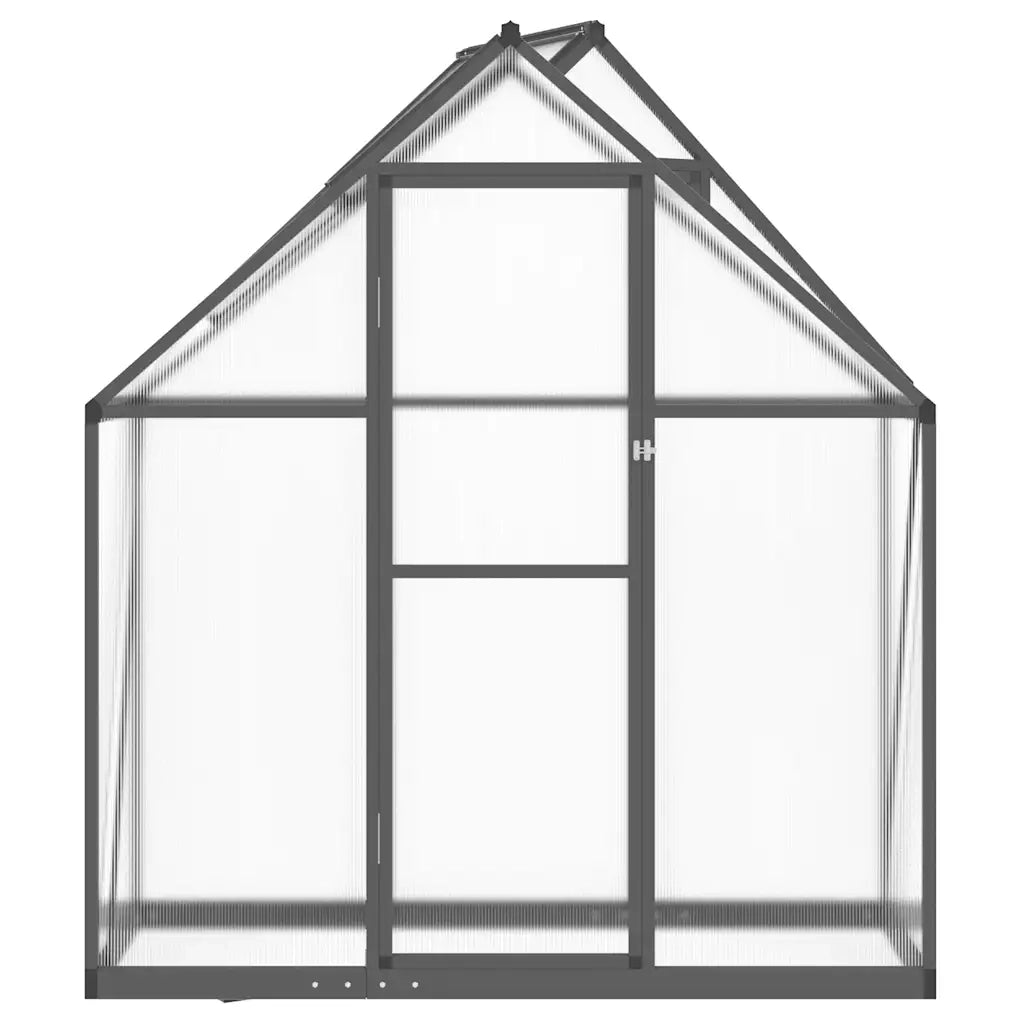 vidaXL Telaio Serra con Base Antracite 169x58x195 cm in Alluminio