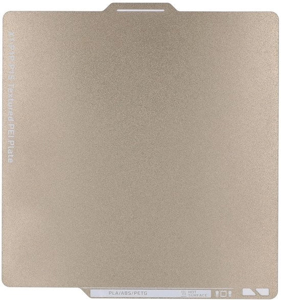 Piattaforma di costruzione doppia - Piattaforma PEI - 257x257mm - Adatta per P1S - Massimo 260℃ - Facile da riparare - Piastra di stampa