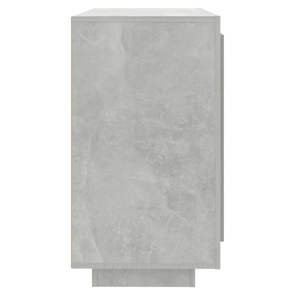 Buffet credenza cassettiera armadio mobile contenitore organizer per cucina soggiorno salotto 80 x 40 x 75 cm legno ingegnerizzato grigio 02_0032107