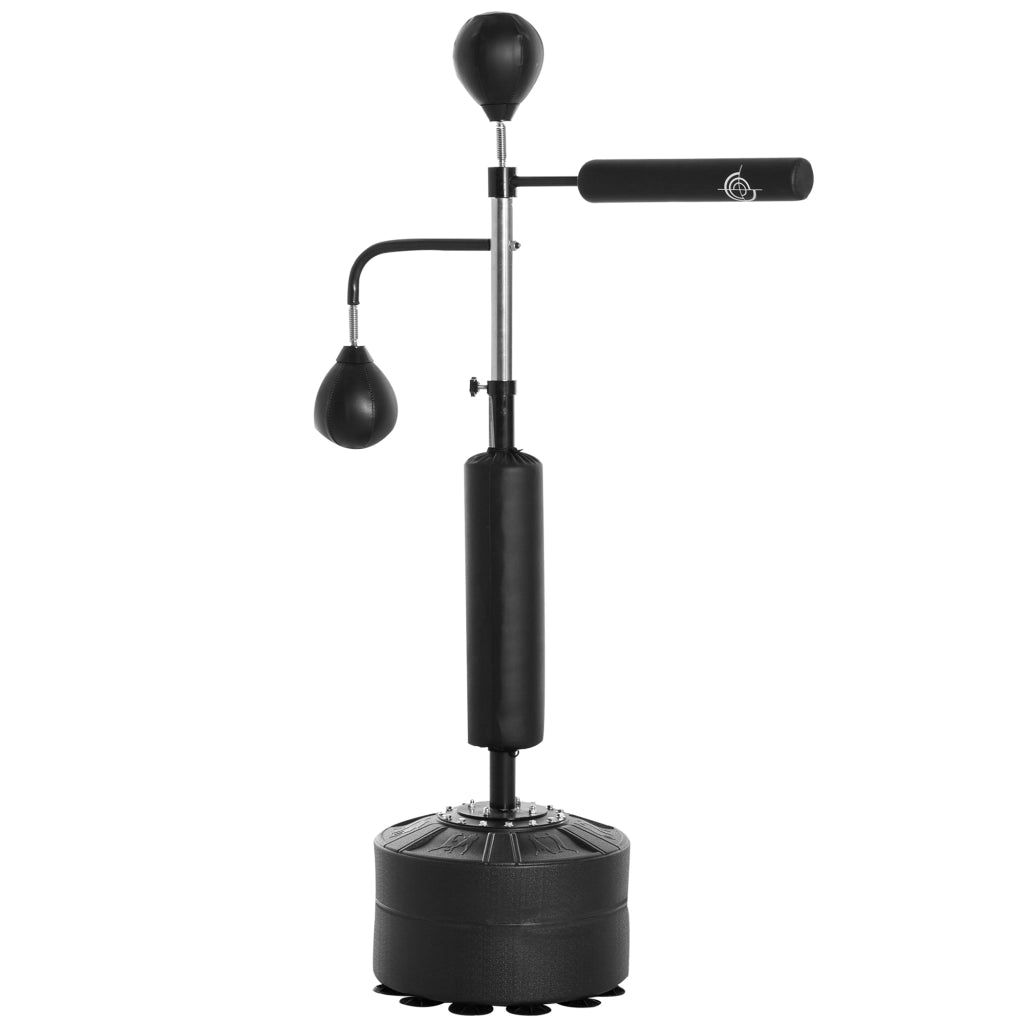 Punchingball da Boxe Regolabile in Altezza 160-230 cm con Speedballe e Reflexstange ¨C zephmum ¨C 360¡ã