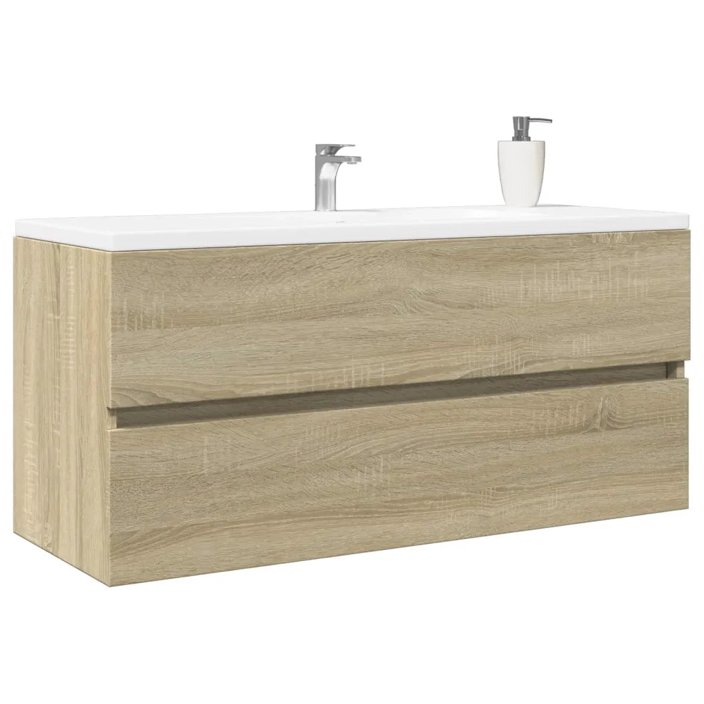 Mobile Lavabo | Armadio Lavabo Bagno Rovere Sonoma 100x38,5x45 cm in Truciolato