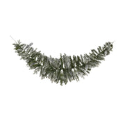 Ghirlanda Festone Aspen innevato D45 180cm
