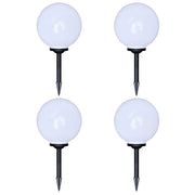 Lampade da Sentiero 4 pz LED 30 cm con Picchetto cod mxl 69491
