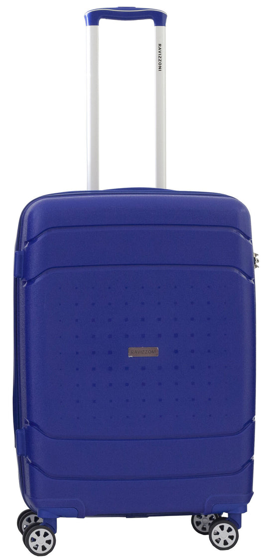 Trolley Valigia Media Rigida in Polipropilene 4 Ruote TSA Ravizzoni Cuba Libre Blu