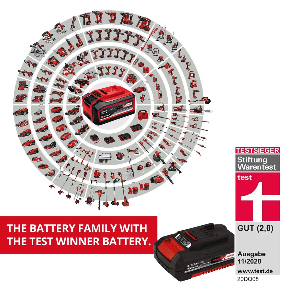 Forbici Cesoia a Batteria per Erba e Arbusti 18 V (gecg 18 100 Li) Einhell