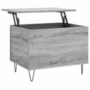 Tavolino salotto | Tavolino da caff¨¨ | Tavolino da Soggiorno Grigio Sonoma 60x44,5x45 cm Legno Multistrato