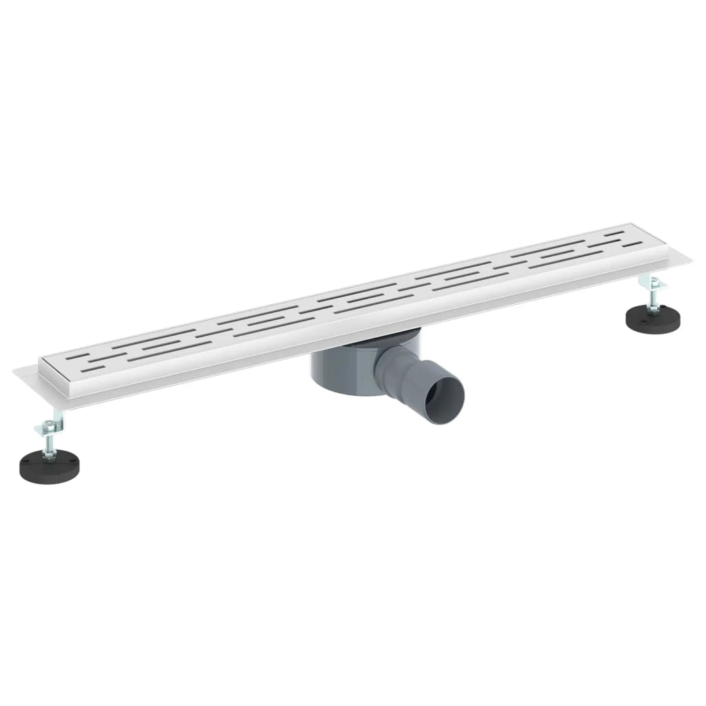 Scarico doccia con copertura in vetro e sifone a 360° 70 cm 42015981