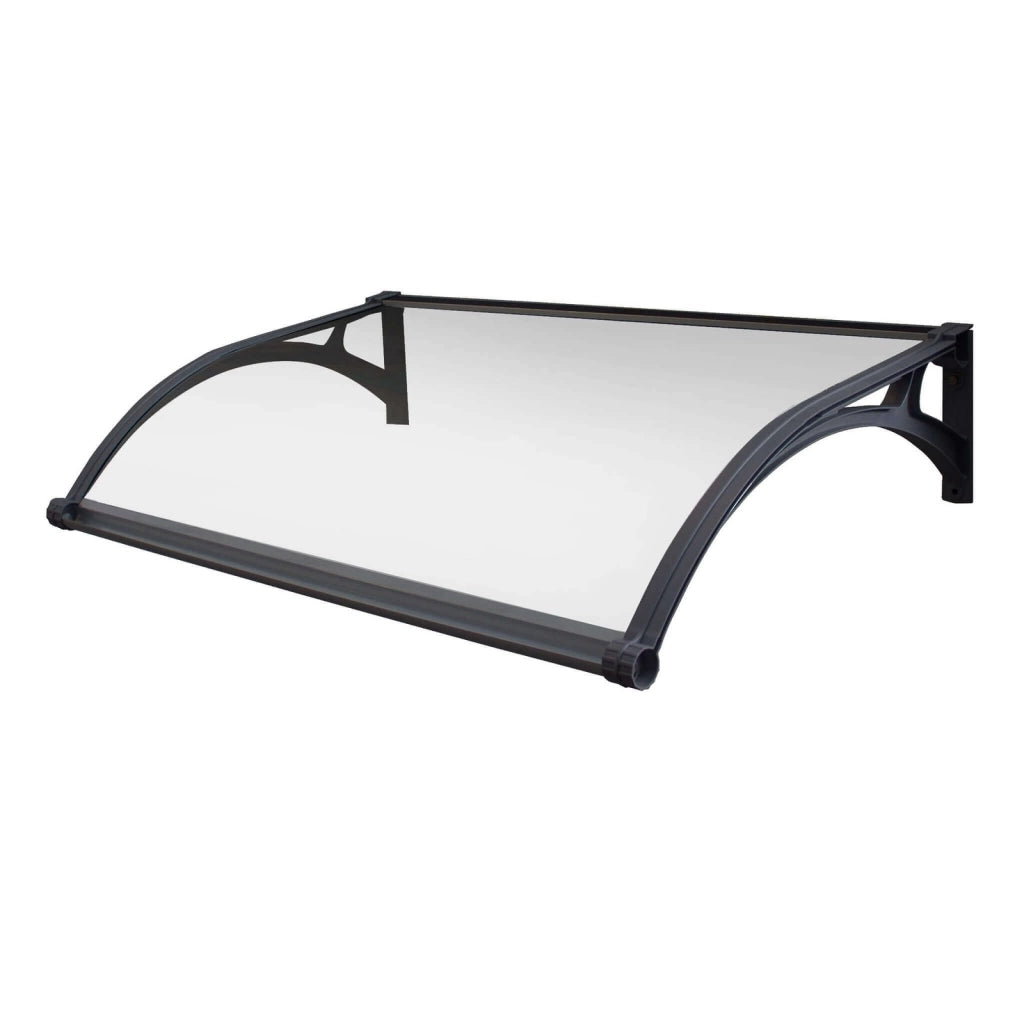 Pensilina da Ingresso con led in Policarbonato cm 150x100x32 5 - LUCKY