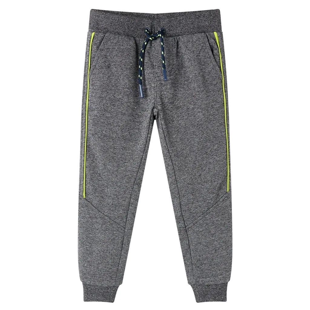 Pantaloni Tuta per Bambini Grigio MÃ©lange 104cod mxl 132449