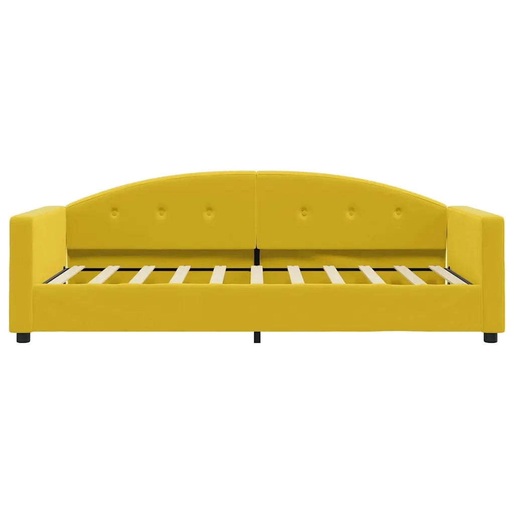 Letto da Giorno Giallo 80x200 cm in Vellutocod mxl 94654