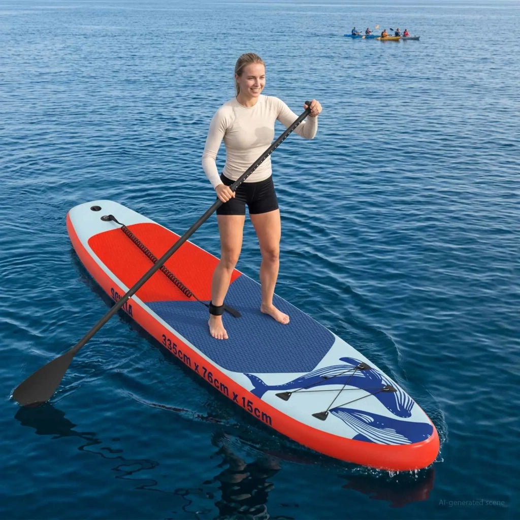 Tavola da Paddle Gonfiabile SCYLLA 335 x 76 x 15 cm Blu per 42039118