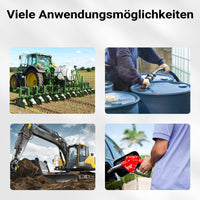 Contatore per pompa gasolio diesel 3,5 bar 20-120 l/min 25,4 mm indicatore flusso