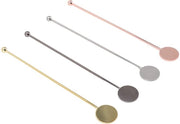 Set di 4 cocktail shaker - Manico in acciaio inossidabile - Ideale per caffè densi - Mescolare cocktail - Perfetto per feste