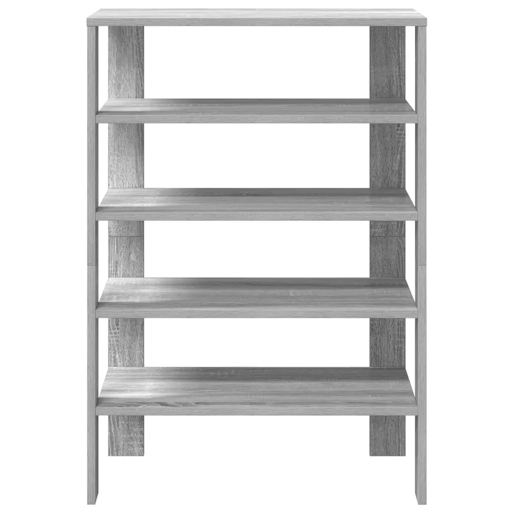 Scarpiera Grigio Sonoma 60x30x98 cm in Legno Multistrato 859928