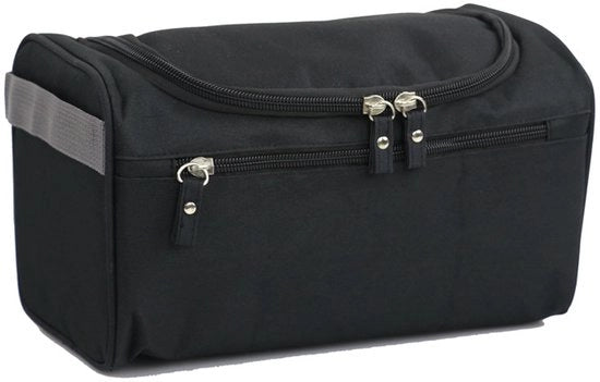 Toilettas impermeabile - borsa di stile per il trucco per uomini e donne - borsa toilettas duratura e capiente - borsa portatile per il viaggio - misura 25x13x14cm