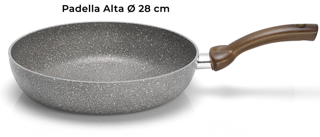 Batteria di Pentole 12 Pezzi in Alluminio Antiaderente Olympia Woody