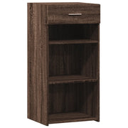 Credenza | Madia | Buffet da pranzo | Armadio da pranzo Rovere Marrone 45x42,5x93 cm in Legno Multistrato