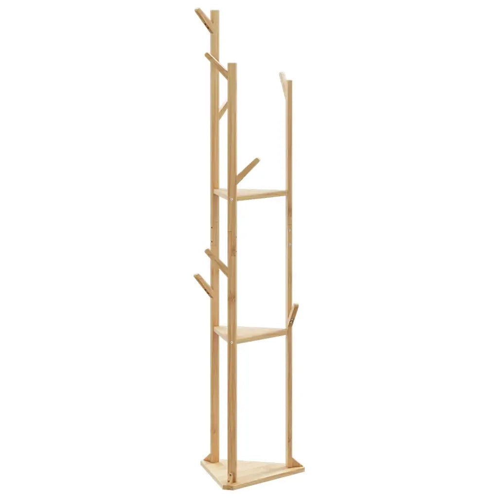 Appendiabiti con Ganci e Ripiani 39x33x166 cm in Bamb¨´ CFW9924931