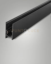 BINARIO 48V NERO H5,4 L300CM CON TAPPI IP20