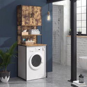 Cassettiera per lavatrice e toilette - Cassetta per bagno con pannelli e risparmio di spazio