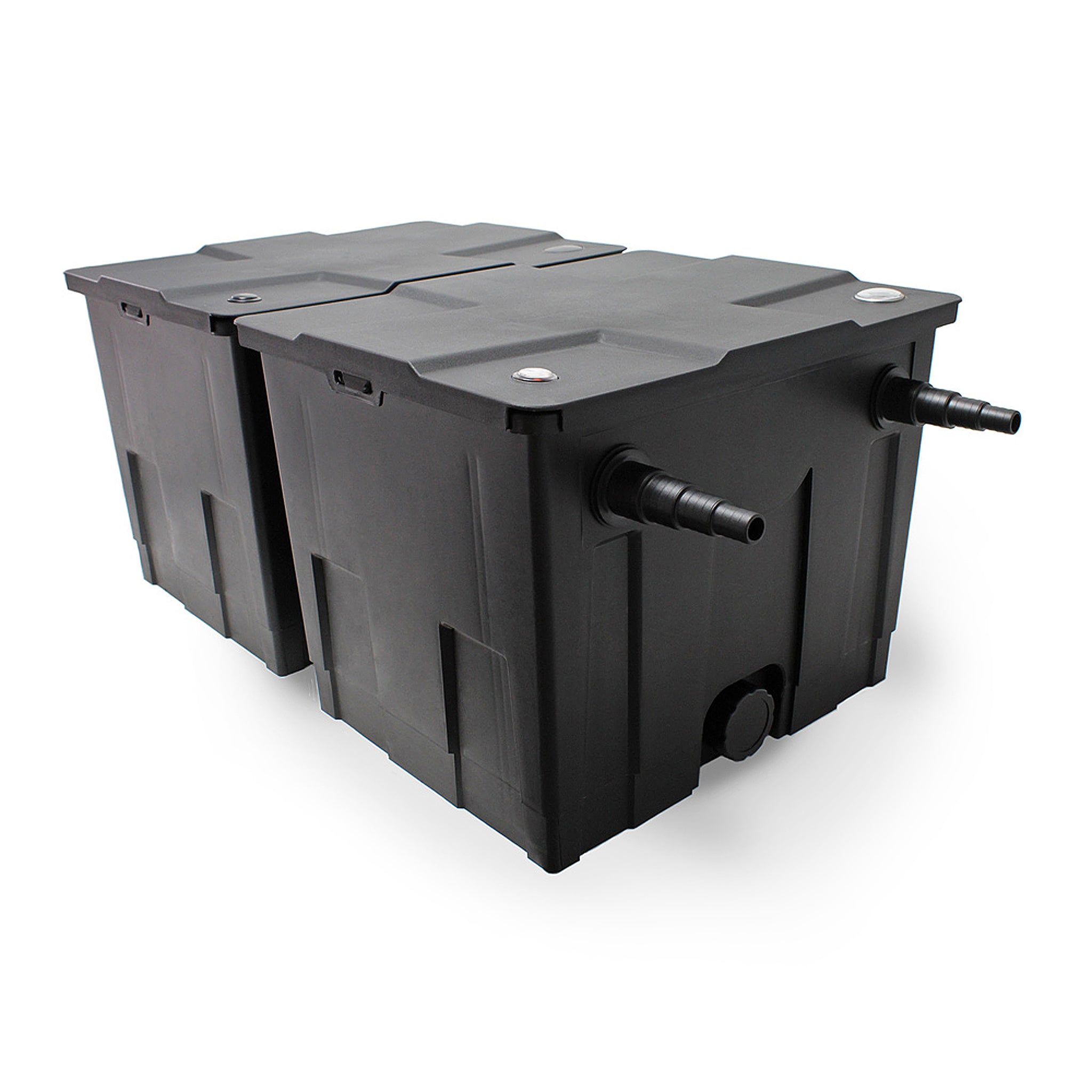 Set filtro a 2 camere 60000l chiarificatore UVC 24W pompa 70W pompa fontana