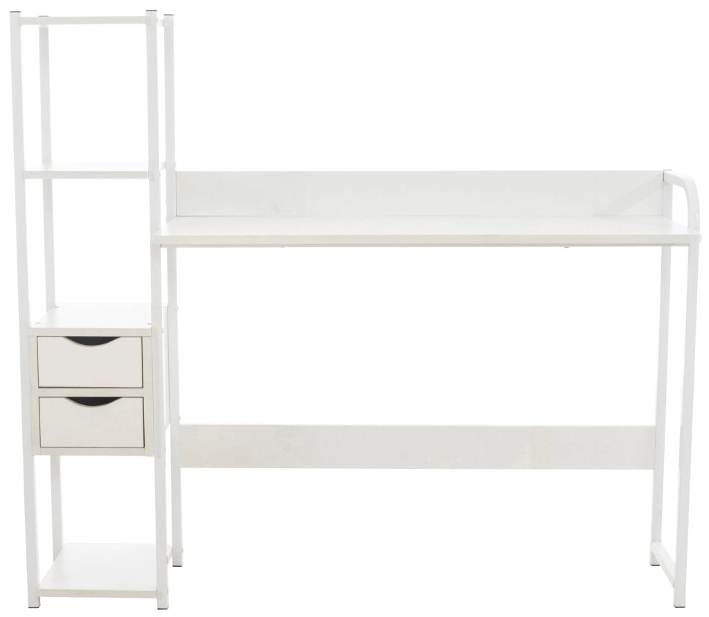 Scrivania studio Widnes bianco/bianco