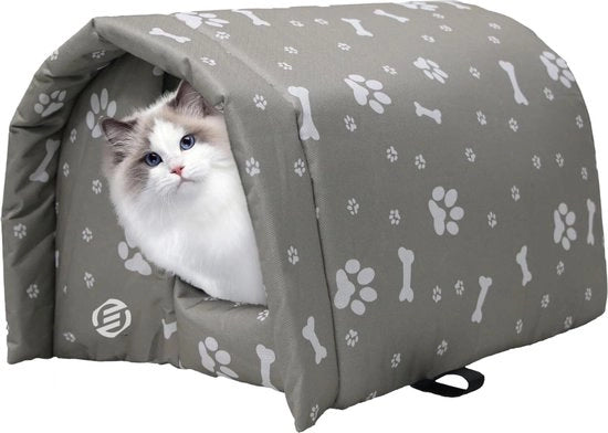 Casa per Gatti all'Aperto - Casa per Gatti - Recinto per Gatti - Abitino per Gatti - Villa per Gatti - Recinto per Gatti all'Aperto