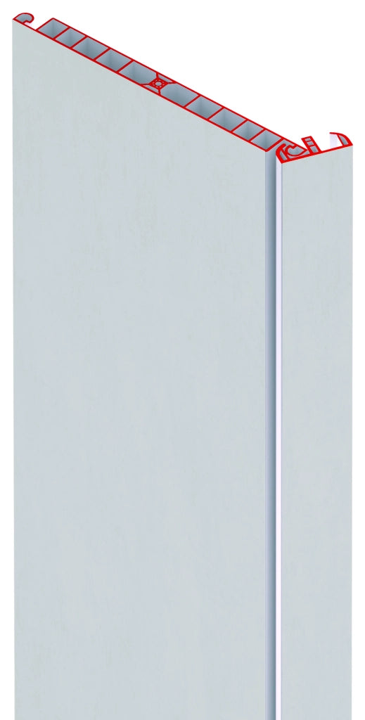 PANNELLO AGGIUNTIVO PER PORTA A SOFFIETTO MONICA  col. Bianco cm. 214 h