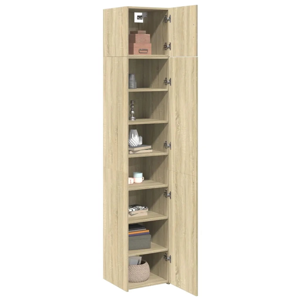 Mobile Sottile Rovere Sonoma 40x42,5x225 cm in Truciolato CFW6628951
