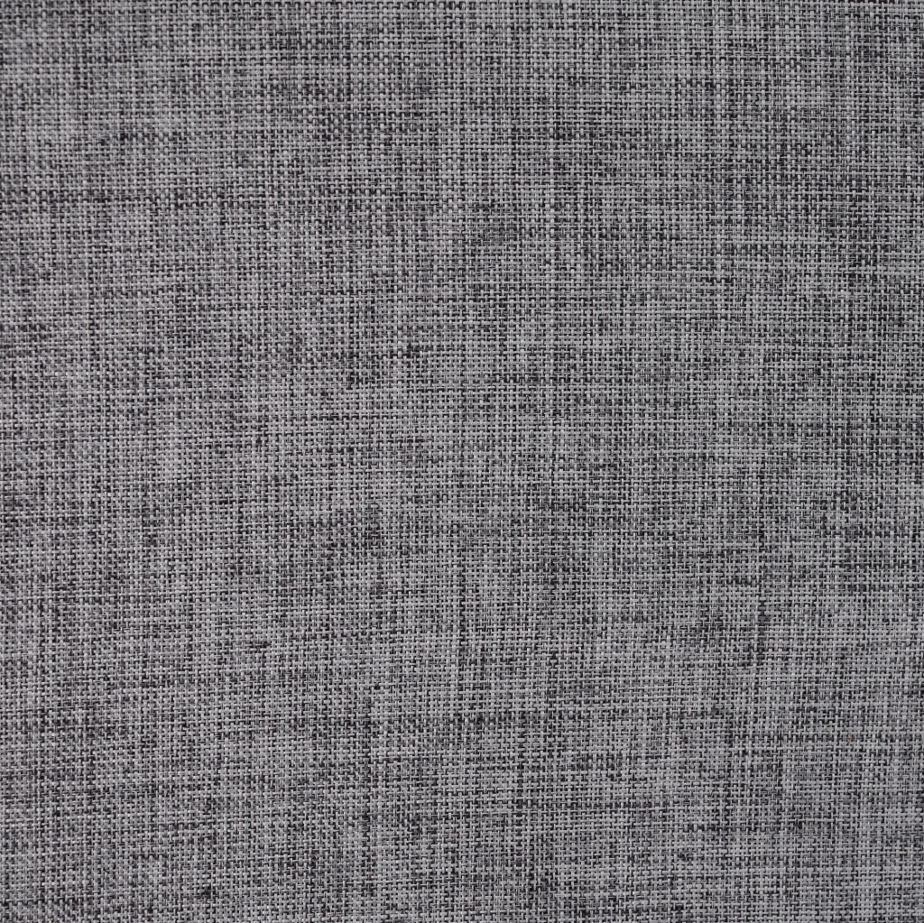 Letto matrimoniale 140x200 cm con contenitore; LED; USB e Type-C; in lino grigio