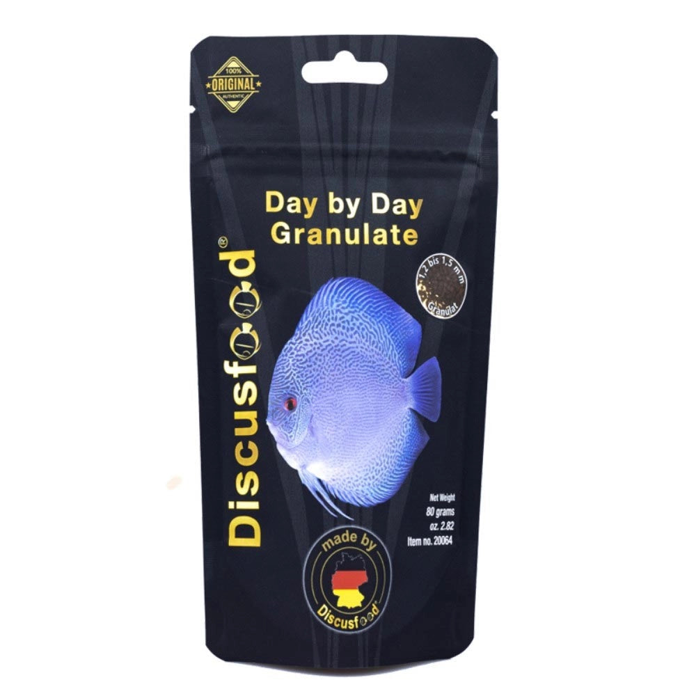 Discusfood Day By Day 1.2-1.5mm -  Alimentazione per Tutti i Discus Formato: 80 gr