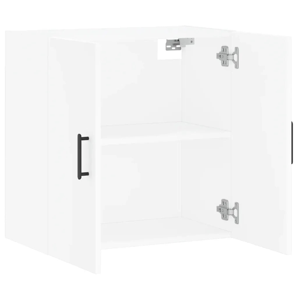 Armadietto a Muro | Mobile a Parete Bianco 60x31x60 cm in Legno Multistrato