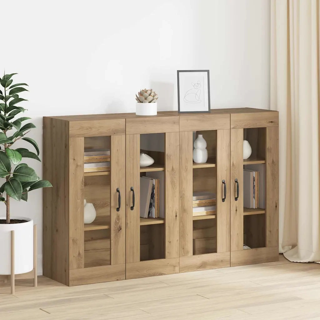 Armadi da Muro 2 pcs rovere artigianale 69,5 x 34 x 90 cm