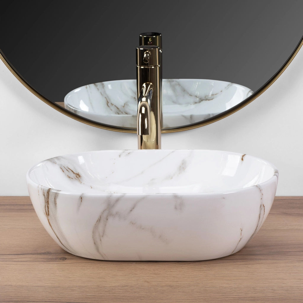Lavabo Da Appoggio Rea Amelia Mini Aiax Shiny