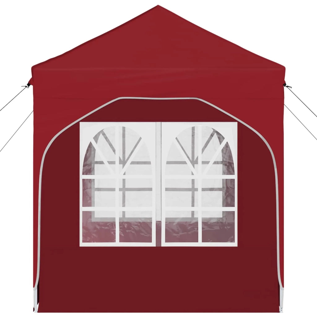 Tenda per feste a pop-up 192 x 192 x 245 cm Borgogna