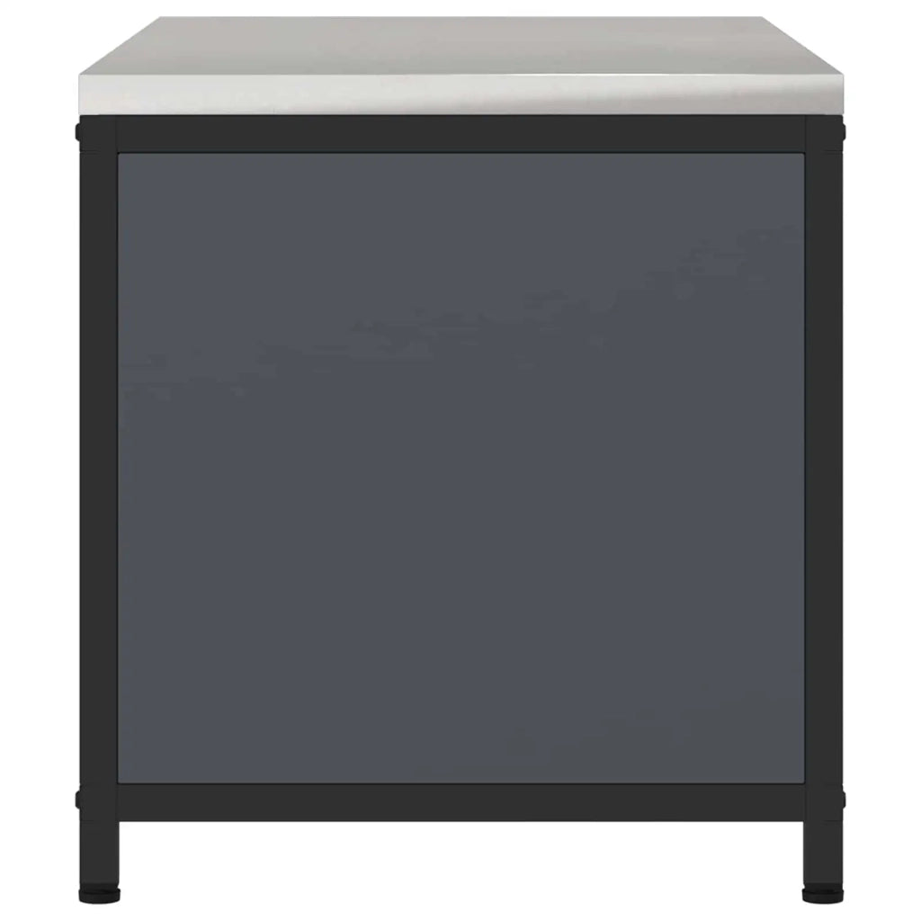 Stoccaggio in cucina Antracite 90 x 50 x 53 cm Acciaio 874998