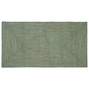 Tappeti per area Rettangolare Verde Oliva 100 x 200 cm Juta