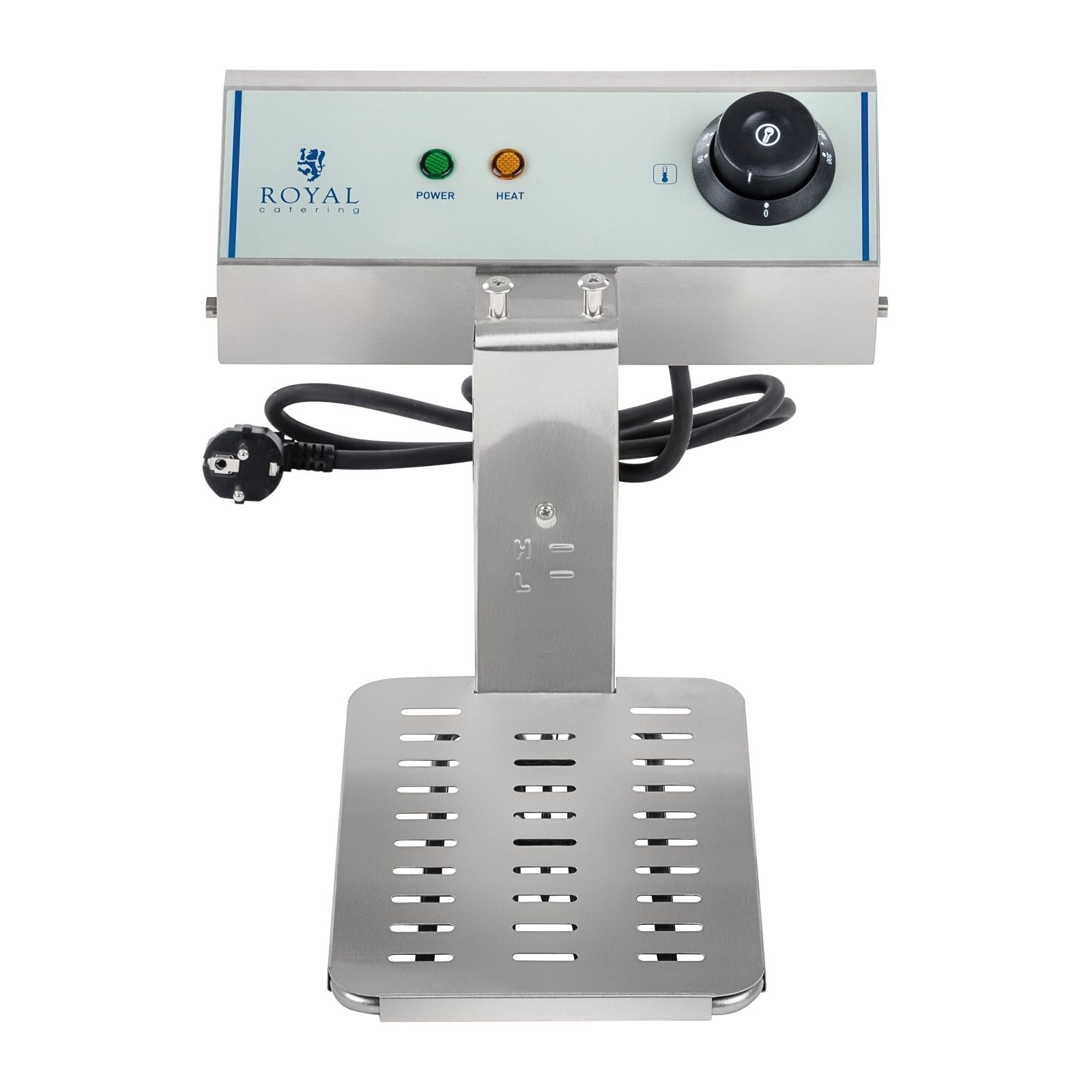 Friggitrice professionale in acciaio inox 1 vasca 10 litri vasca estraibile 3614005