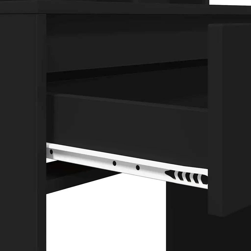 Tavoli da Trucco per Camera da Letto Nero 80 x 39,6 x 135 cm