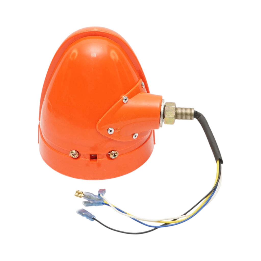 Faro tondo sinistro completo di calotta UTB U-445 e Fiat