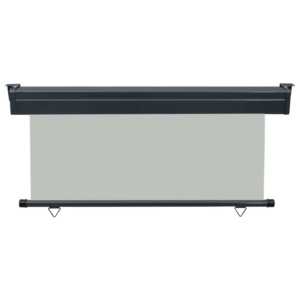Tenda da sole laterale retrattile/schermo privacy per patio giardino terrazza balcone 170 x 250 cm grigio 02_0007026